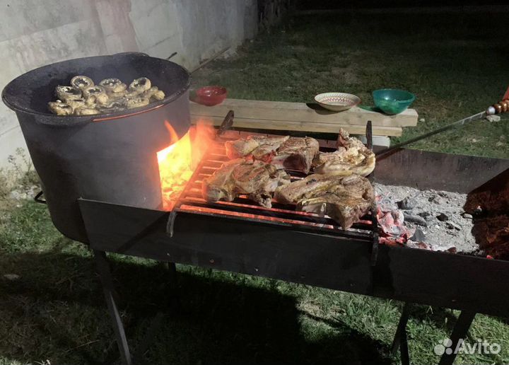 Мангалы новые с печкой. Бесплатная доставка