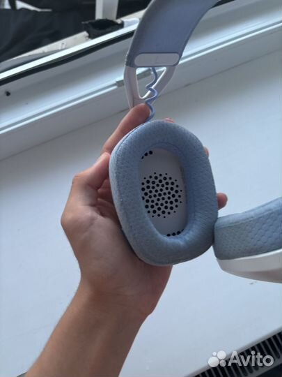 Беспроводные наушники logitech g435 белый