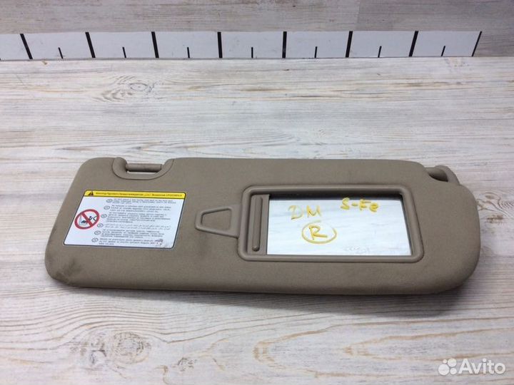 Козырек солнцезащитный (внутри) правый Hyundai