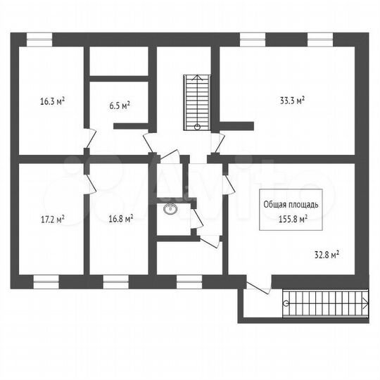 Продам помещение свободного назначения, 155.8 м²