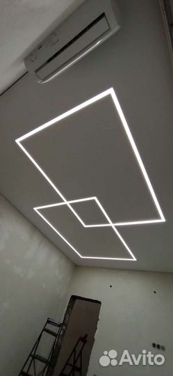 Натяжные потолки установка натяжных потолков