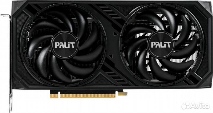 Видеокарта Palit PCI-E 4.0 RTX4060TI dual OC nvidia GeForce RTX 4060TI 8Gb 128bit gddr6 2310/18000 H