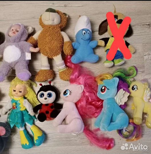 Мягкие игрушки на выбор