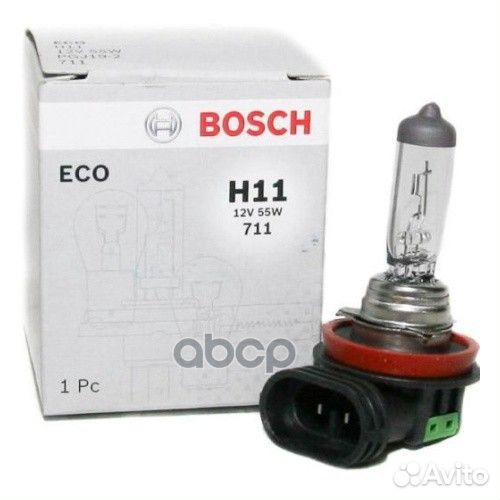 Лампа H11 12V 55W ECO 1987302806 Bosch