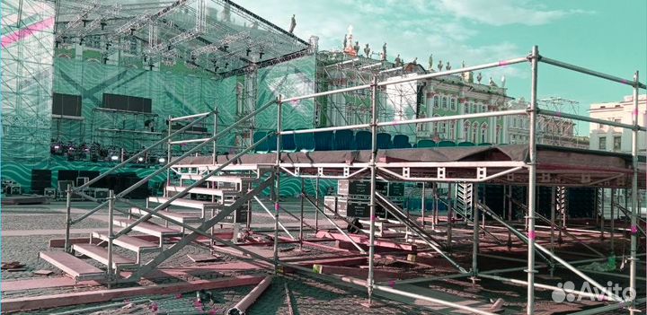 Сценические конструкции Layher аренда/продажа