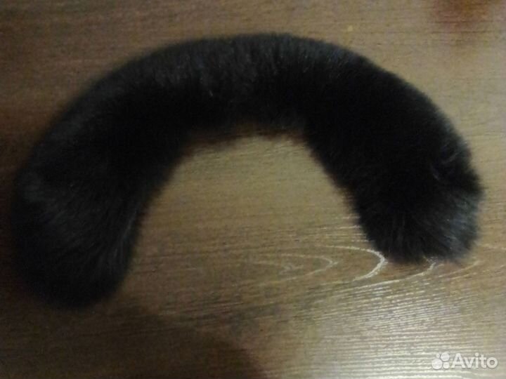Воротник и шапка из меха