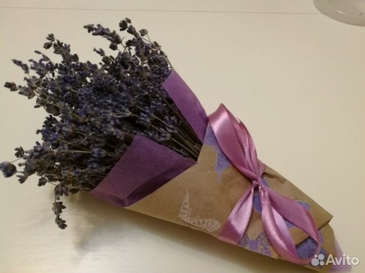 Лаванда, Букет Лаванды, Сухоцветы, декор