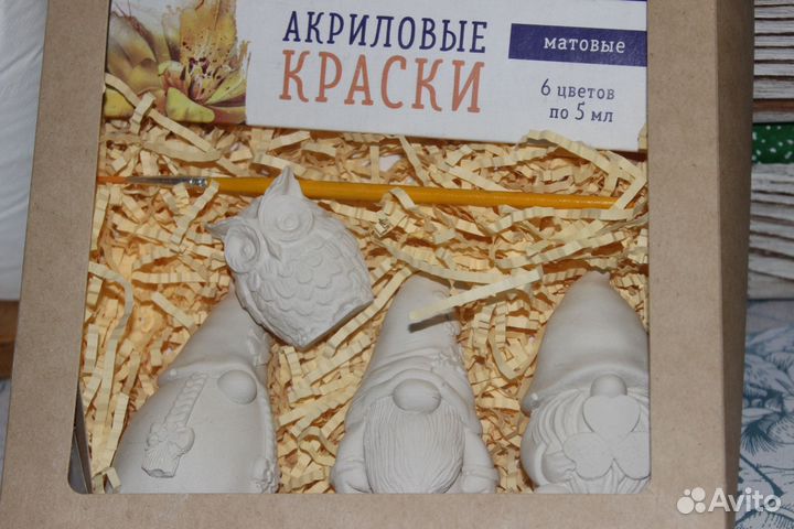 Гипсовые фигурки для раскрашивания