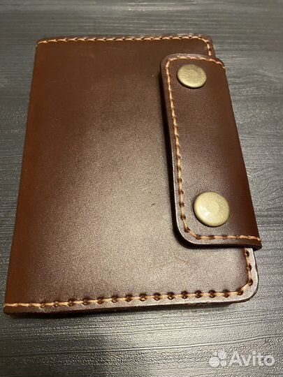 Кошелек натуралтная кожа италия