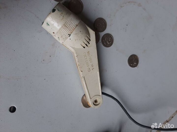 Микрофон от проигрывателя (радиолы) СССР