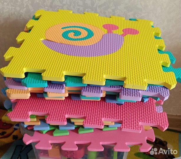 Детский коврик пазл