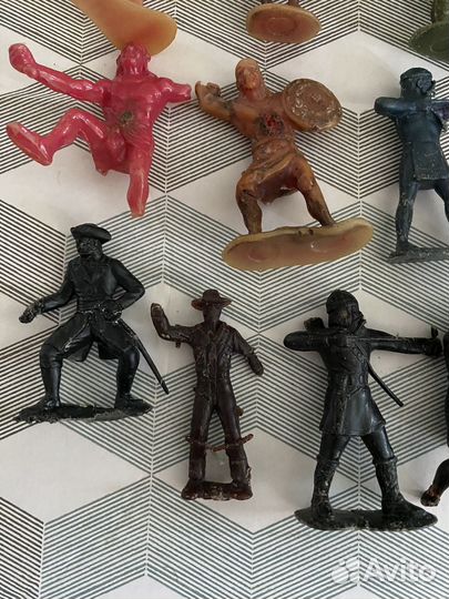 Раненые солдатики СССР пластик
