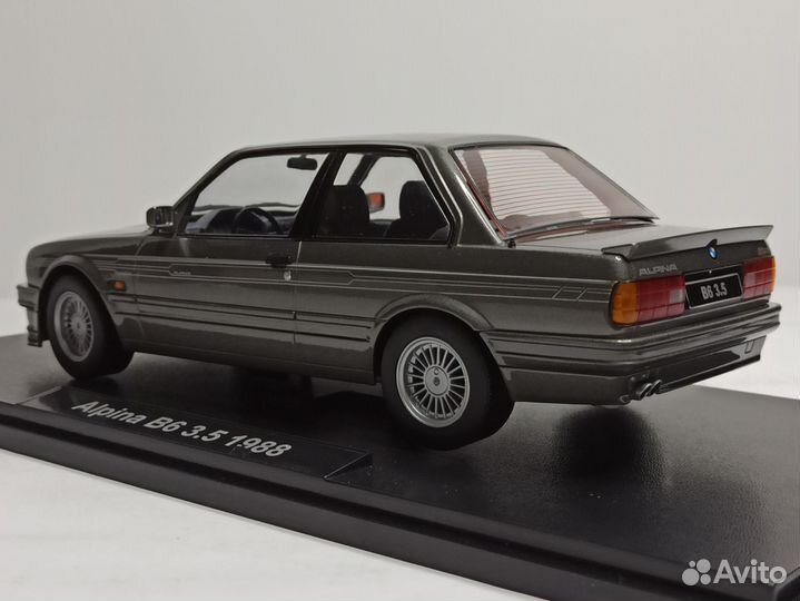 Bmw Alpina B6 3,5 (E30) -1988 Grey 1:18 Kk Scale