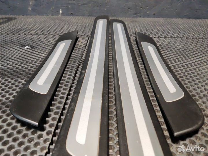 Накладка порога в салоне Audi A6 C7 cdnb 2014