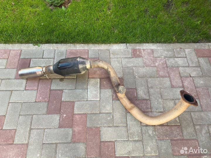 Задняя часть выхлопа Lexus GX470