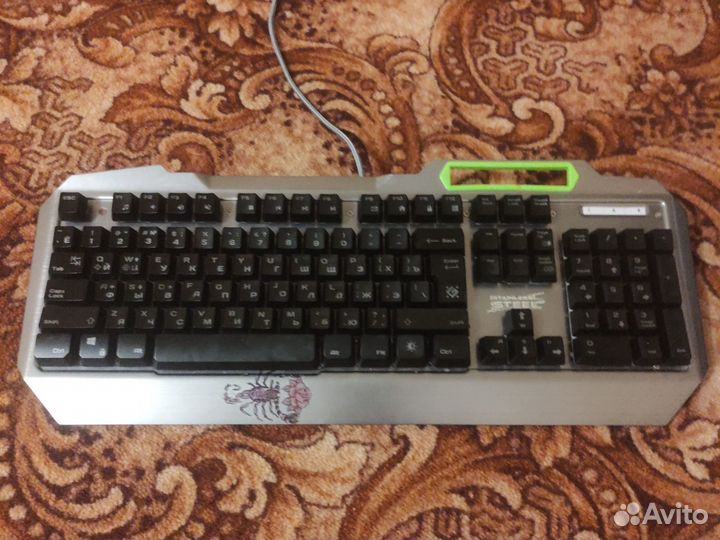 Клавиатура с rgb подсветкой