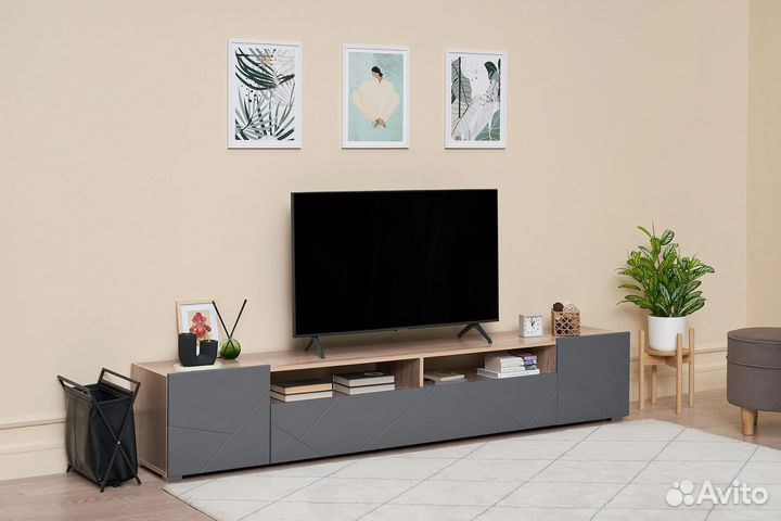 Тумба под тв мдф с фрезеровкой тп-1