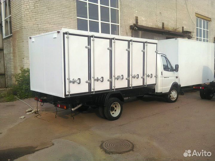 Фургон хлебный на удлиненную Газель.Производство