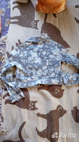 Джинсовка на девочку 128 134