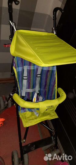 Коляска-трость прогулочная, лёгкая