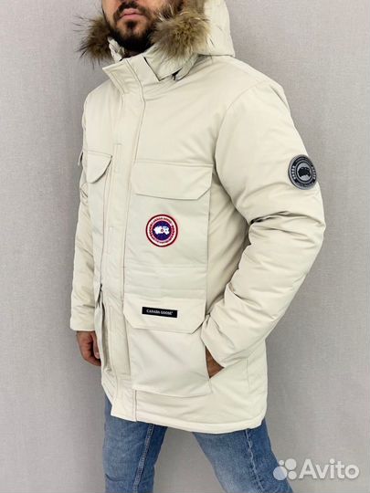 Парка Canada Goose мужская с мехом зимняя(Новинка)