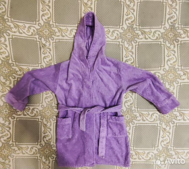 Детский махровый халат