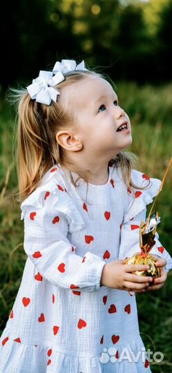 Платье из муслина