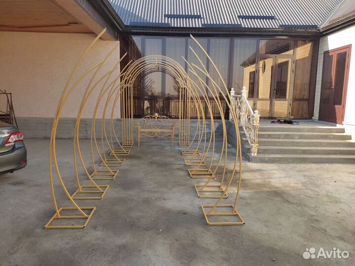 Изготавливаем кованые арки для свадьбы