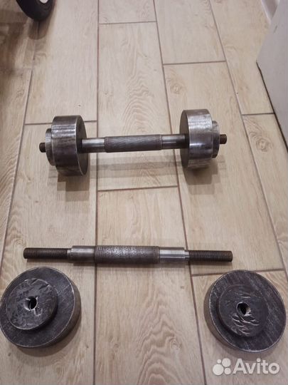 Гантели разборные бу