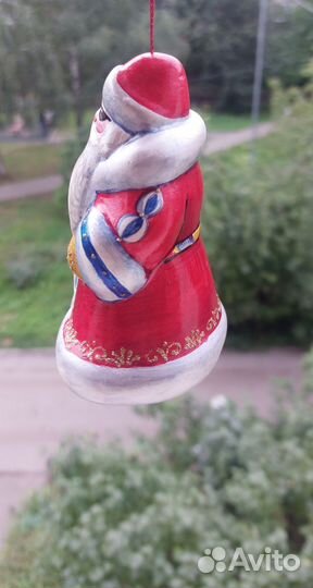 Ёлочная игрушка дед Мороз