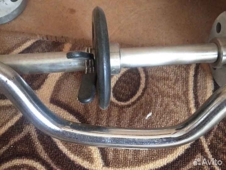 Штанга гриф блины barbell