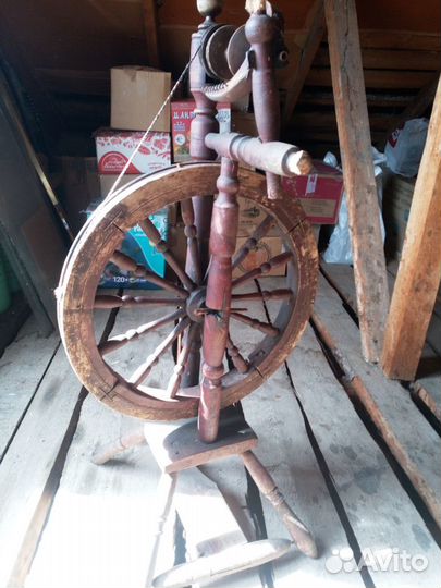 Прялки старинные