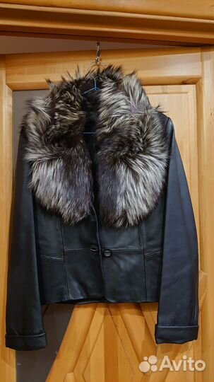 Куртка женская, кожа натур 44-46