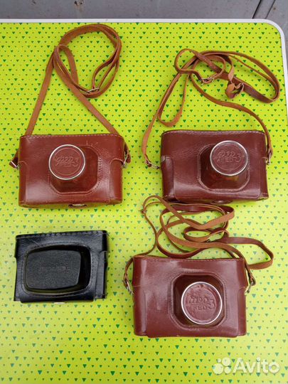 Плёночный фотоаппарат СССР фэд 3 ломо