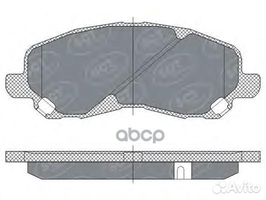 Колод. торм.перед. mits outlander 12/ASX/lance