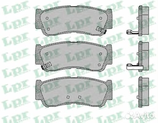 05P1417 Колодки тормозные дисковые