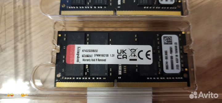 Sodimm Kingston Fury DDR4 32gb 3200mhz
