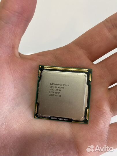 Процессор intel xeon x3440