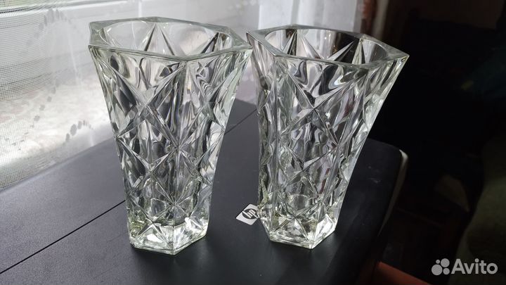 Вазы для цветов хрустальные