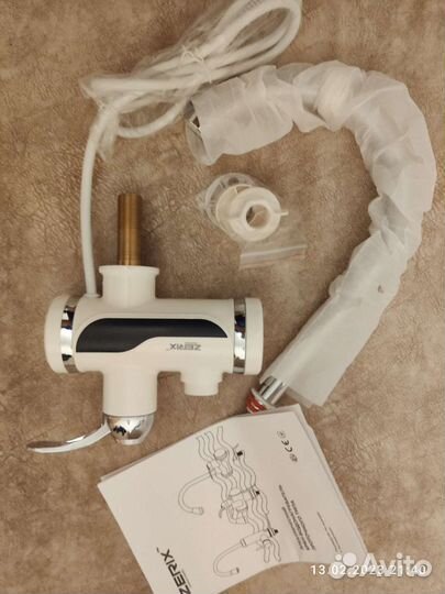 Проточный водонагреватель zerix (ELW02-E)