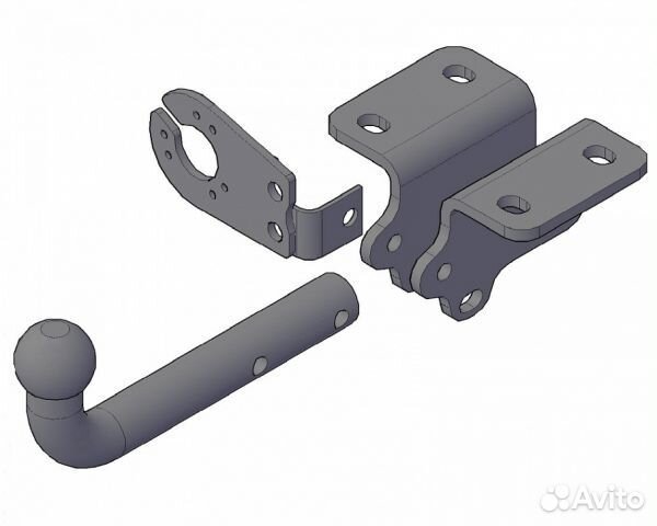 Фаркоп Фольксваген (Volkswagen) Amarok 2010