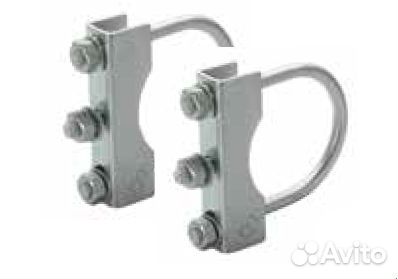 Крепление хомута прицепа, дышло круг D60, Winter