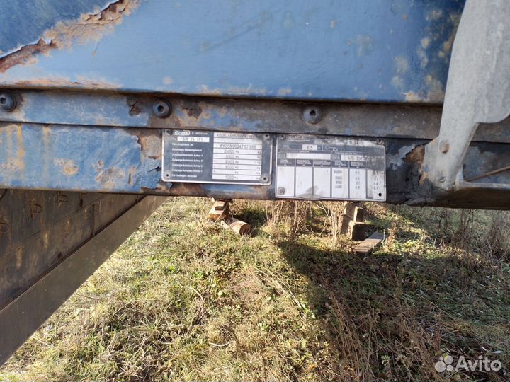 Полуприцеп бортовой