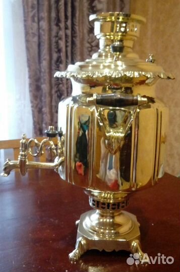 Самовар угольный фонарь