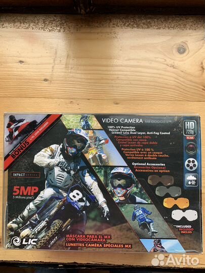 Очки мотоциклетные с видеокамерой