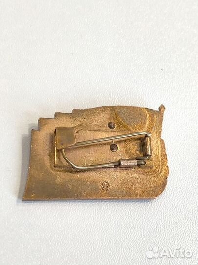 Знак. Делегат 18 съезда профсоюзов СССР. Тяжёлый