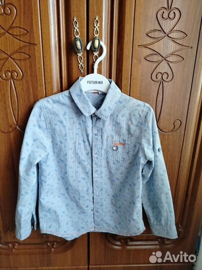 Рубашка на мальчика 116р