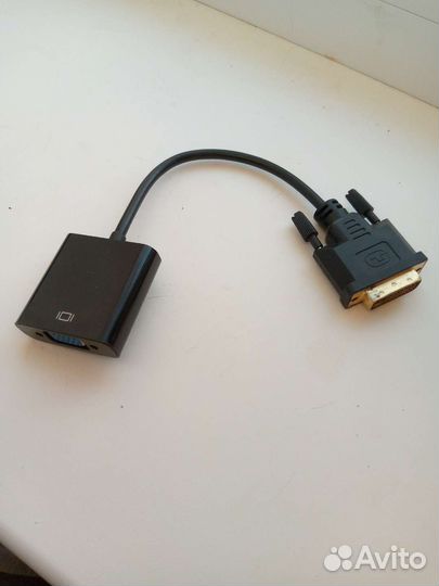 Адаптер переходник с DVI - VGA