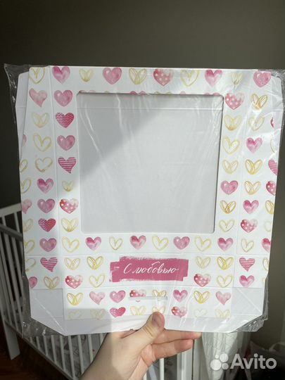 Коробка складная с прозрачным окошком SimaLand