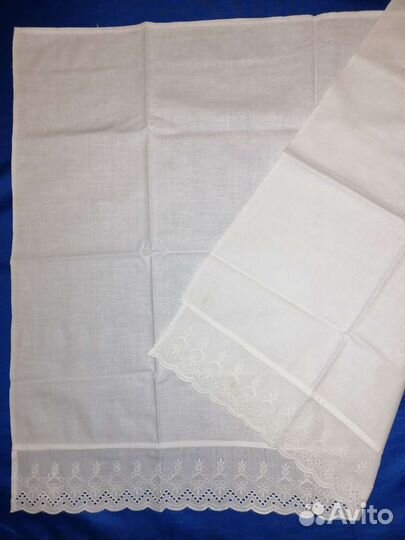 Занавески, рушник с мережкой, СССР